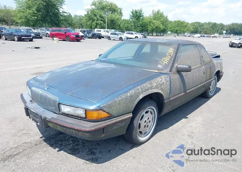 1989 Buick Regal Custom from USA, damaged, VIN 2G4WB14W1K1428445